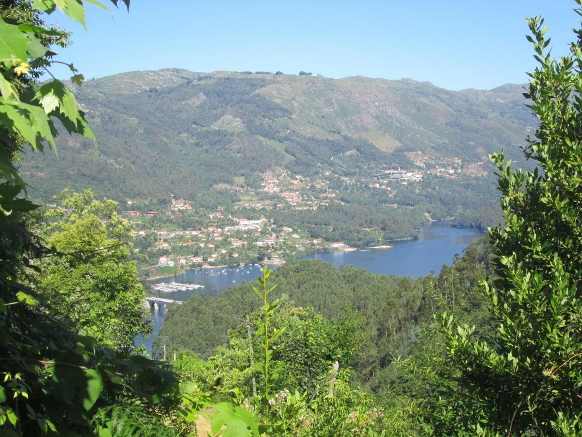 Apartamento Casa De Casarelhos - Vistas Rio, Campo E Montanha - Lareira Gerês Exterior foto
